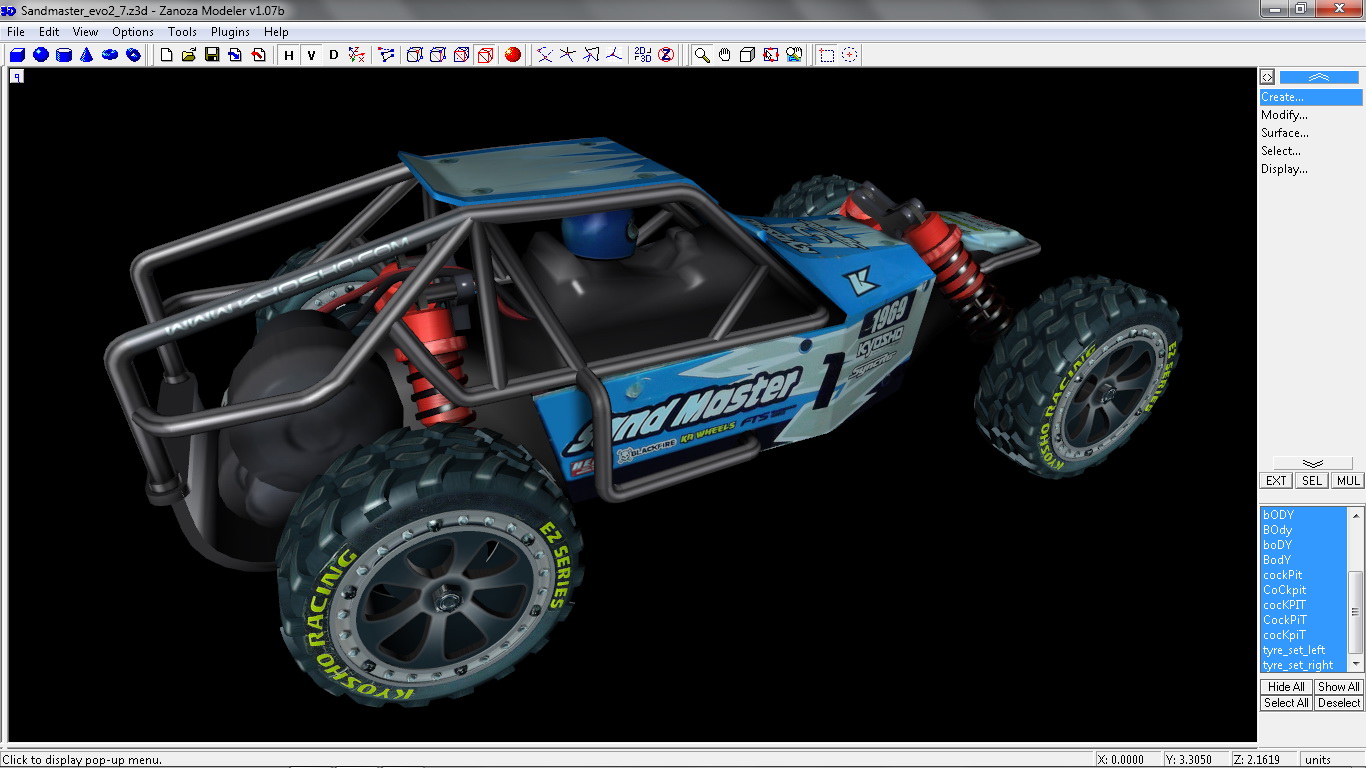 2015 - KYOSHO SAND MASTER - SupermotoXL Designs - Life, Designs