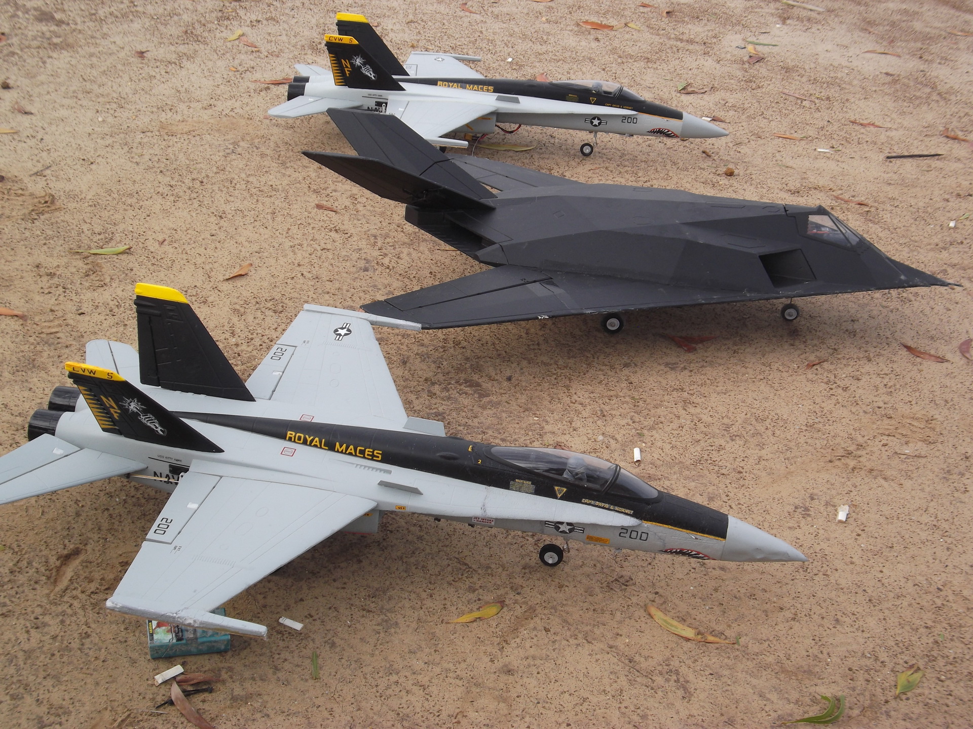 LANXIANG F-117 Nighthawk 70mm EDF jet - 800mm - SupermotoXL