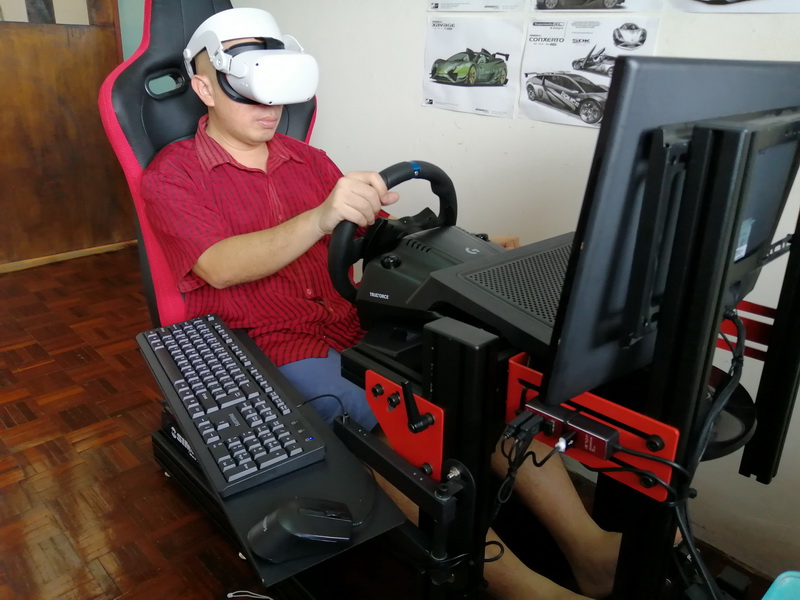 updates vr sim rig 12