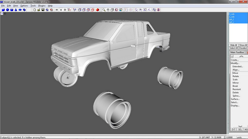 tamiya nisssan kingcab1