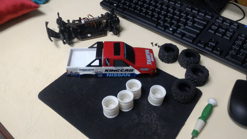 tamiya nisssan kingcab9