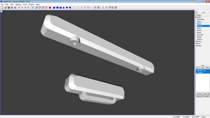 xl rcp42 led fog roof light 3