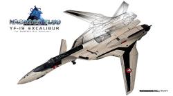 MACROSS PLUS YF-19 Excalibur - Phoenix R/C simulator 