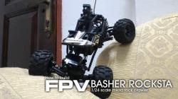Building ground FPV: Basher Rocksta micro crawler
