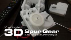 XL-RCP 30.0: Spur Gear for TAMIYA SPRAY-WORKS