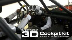 XL-RCP 44.0 Cockpit kit: For Radio Control models