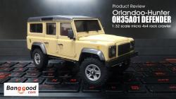 Product review: Orlandoo Hunter OH32A03 1:32 scale DEFENDER 4x4 micro crawler