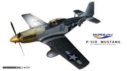 Durafly P-51D MUSTANG 'Ferocious Frankie' - Phoenix R/C simulator