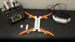  XL-RCM 8.0 XYPHER - Mini FPV foldable "H" quad frame for V929/HK Q-bot